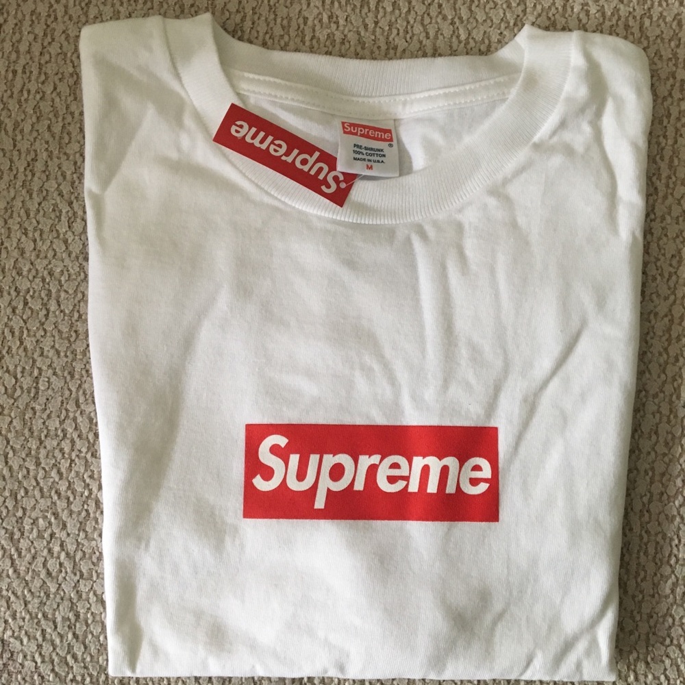 Supreme box logo tee shirt
